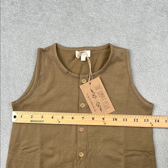 NEW The Simple Folk 5-6 Organic Cotton‎ The Free Range Playsuit Jumpsuit - Picture 7 of 12